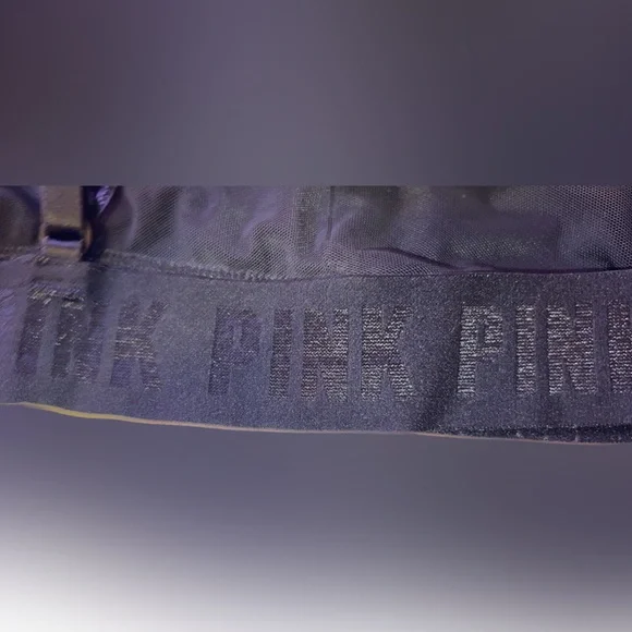 PINK - Lace Halter Bralette - Picture 5 of 10